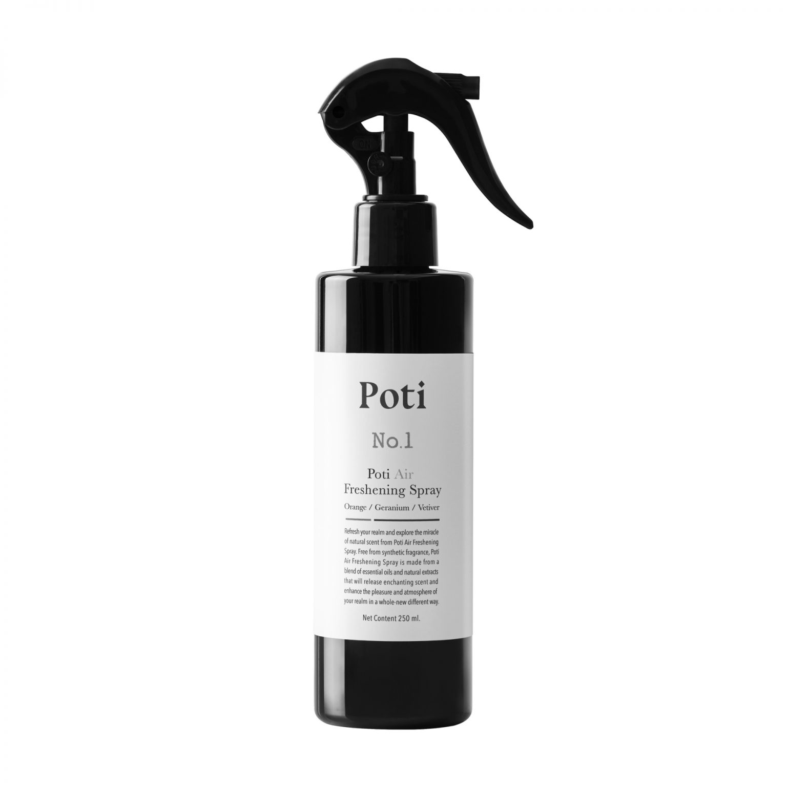 Poti Air Freshening Spray No. 2 (Orange / Geranium / Vetiver) Poti